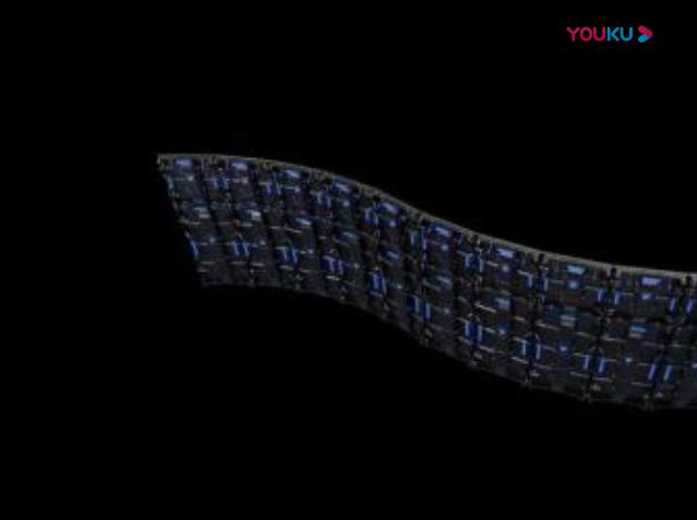 500x1000与500x500箱体混合弧形安装