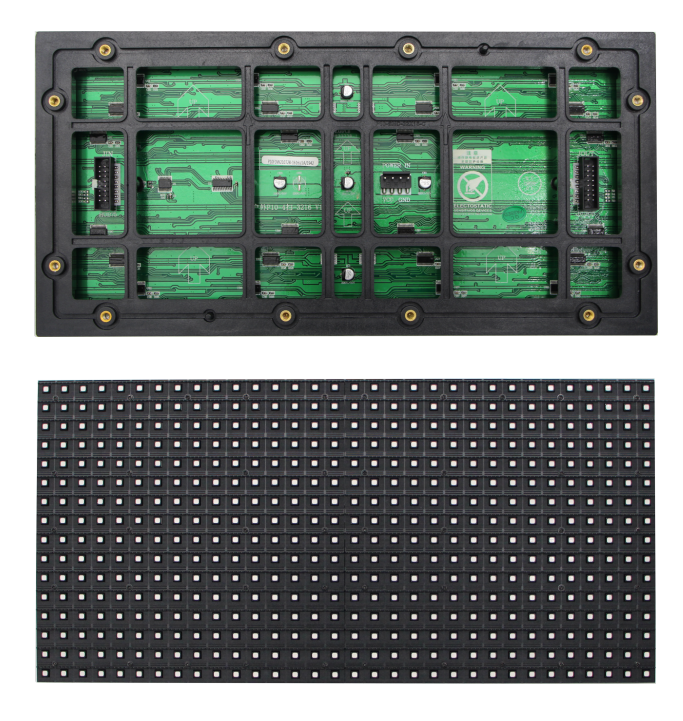 戶外P10-SMD3535-4S-320X160mm戶表面澳门92期资料貼模組